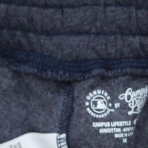 NWT Campus Lifestyle Atlanta Braves Fleece Shorts CL-MLB-SHORTS 2XL Navy Blue - Picture 4 of 4